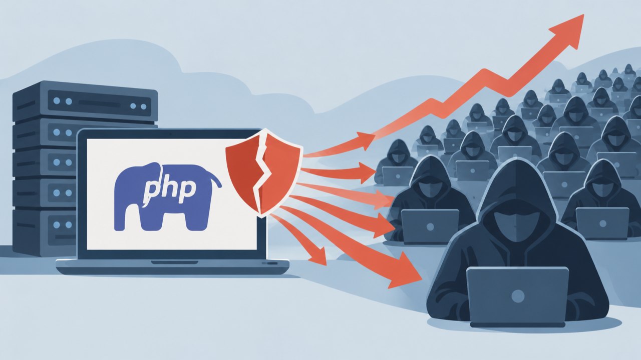 После раскрытия уязвимостей PHP число атак выросло до миллионов