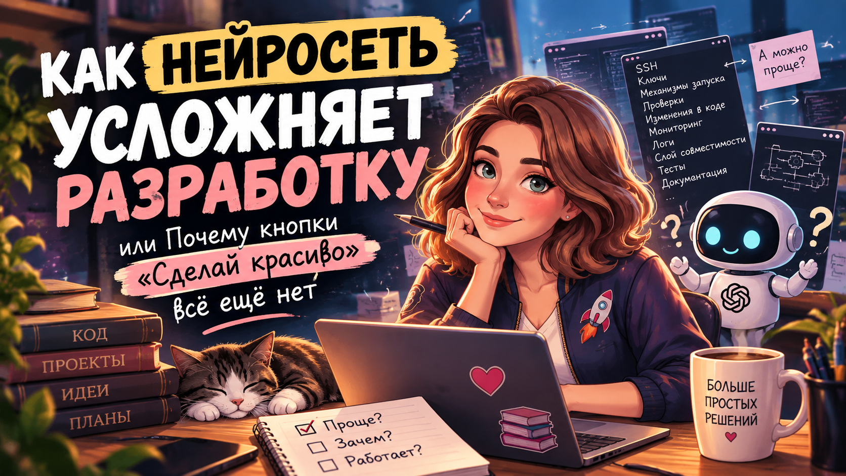 Как нейросеть усложняет разработку, или Почему кнопки «Сделай красиво» всё ещё нет